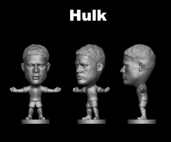 3D Customization Repainted Corinthian Prostars Hulk FC Porto Atlético MG